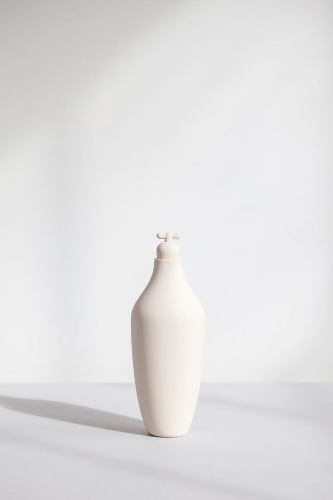 tap water carafe by lotte de raadt setting image by vij5 white 03