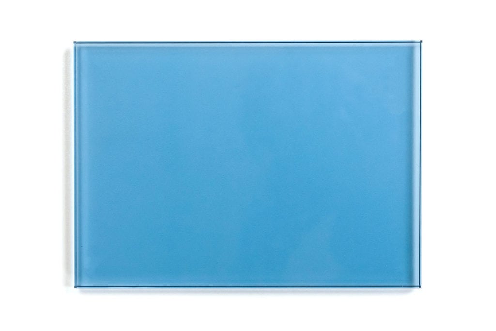 Dressed Cabinet glaspaneel sample blauw