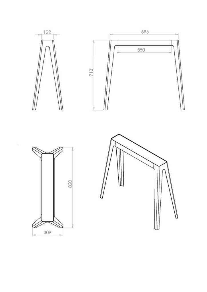 trestle rev 4 technical drawings for manufacture page 1 kopie
